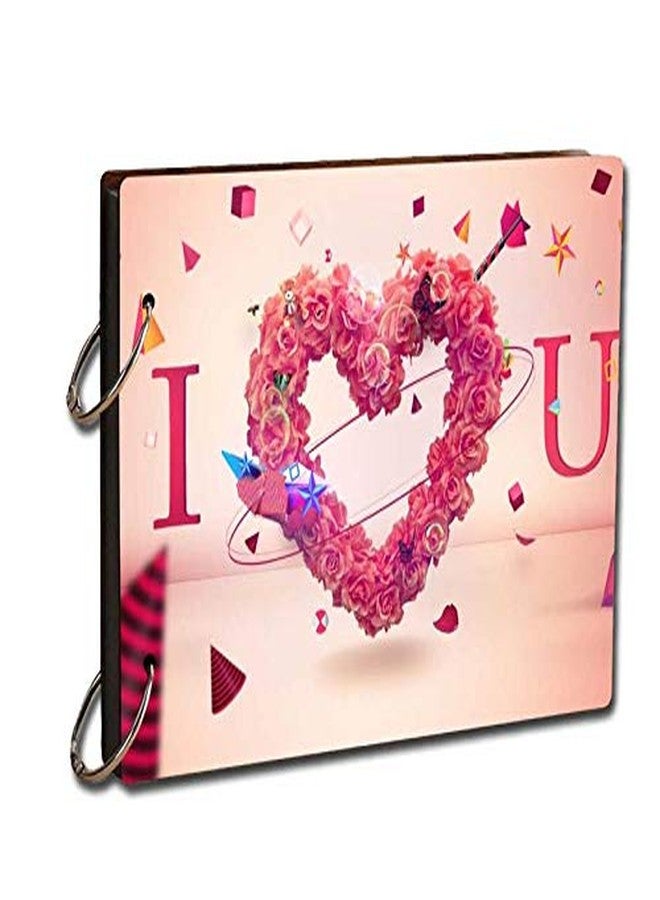 PRINTELLIGENT Wood Photo Album (22 x 16 x 4 cm, Multicolour) - Image 1